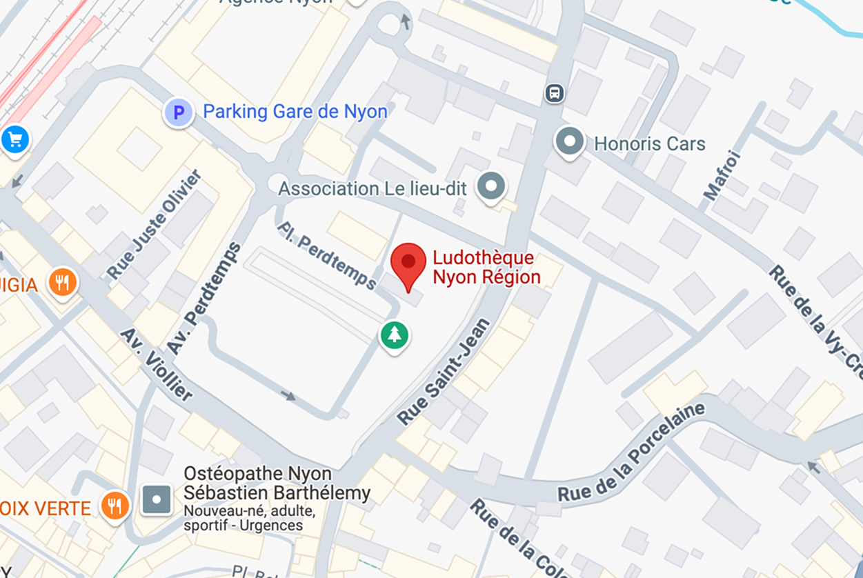 Ludotheque Nyon Region Contact Map Nyon
